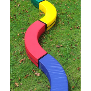 Curve balance beam set of 8 (3)